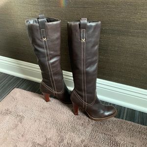 Aldo knee high leather boots
